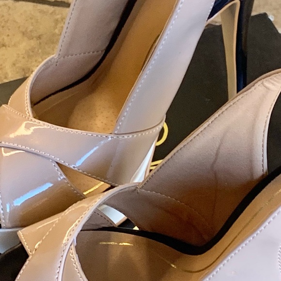 Nude Colin Stuart Heels Size 8 - Picture 2 of 8
